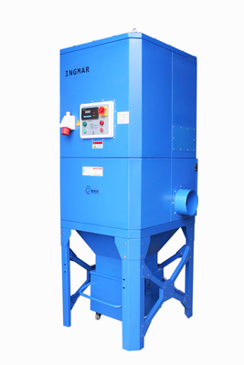Pulse Back Flushing Explosion Proof Vacuum Dust Collector 100L For Lathes Grinders