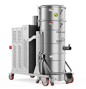 Explosion Proof Atex Certified Vacuum Cleaners , 380V Large Industrial Shop VAC