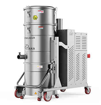 Large Atex Rated Explosion Proof Vacuum Cleaner With Pulse Back Blowing Technology